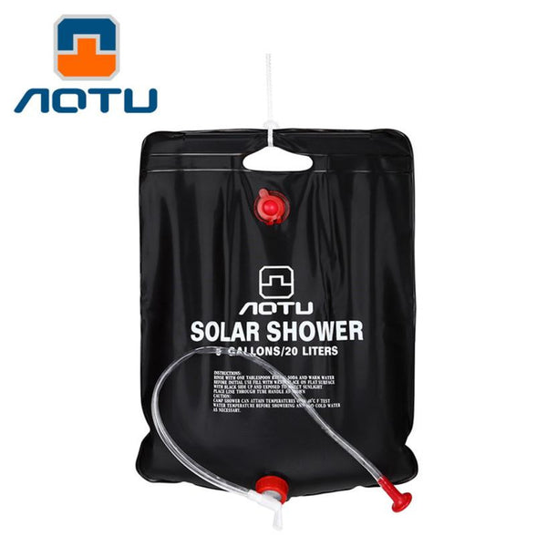 Outdoor Hiking Camping Solar Shower Bags 40L Portable Water Bag Outdoor Bathing#