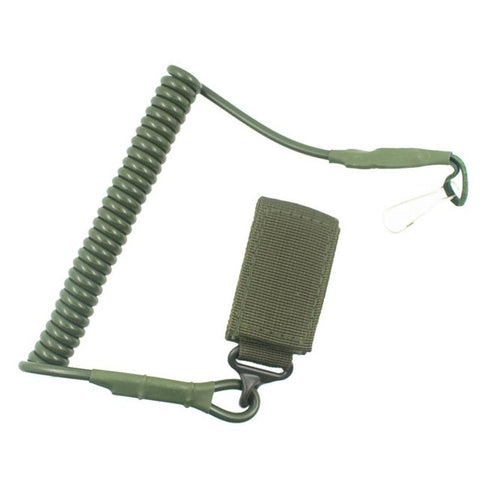 1pcs High Quality Outdoor Equipment Elastic Anti-lost Tactical Stretching Rope Anti-Theft Key Hanging Retractable Buckle