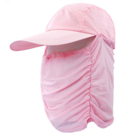 Outdoor Protection Full Face Headwear Neck Hiking Fishing UV Sun Protection Hat  Mask#