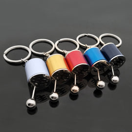 Gear Knob Gear Shift Gear Stick Gear Box Metal Key Chain Keyfob Car Keyring Gift