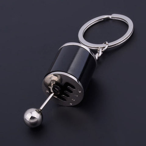 Gear Knob Gear Shift Gear Stick Gear Box Metal Key Chain Keyfob Car Keyring Gift
