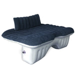 Car Air Mattress Travel Bed  Back Seat Cover Inflatable Cushions Flocking Surface Multifunction for Camping Journey
